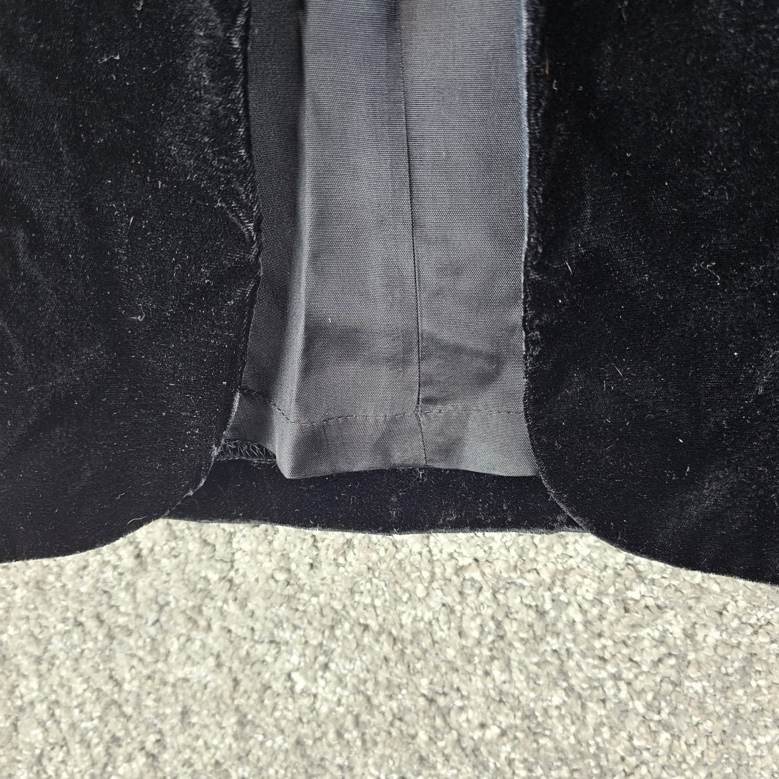 City Girl Velvet Vtg Jacket 4 Black Whimsygoth Witchy Whimsical Shoulder Pads
