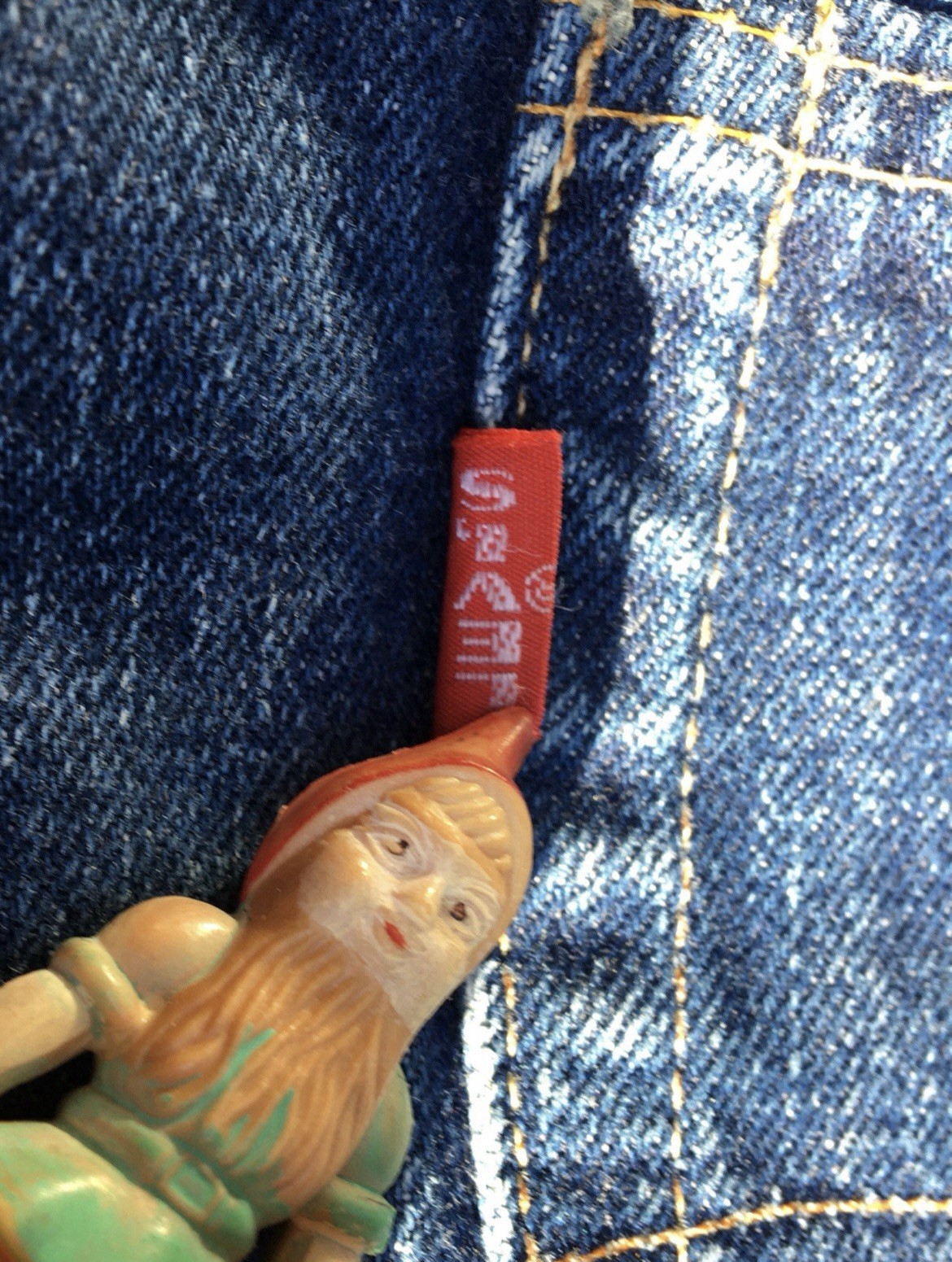 True Vintage 505’s Levi’s Big “E” Denim Cutoffs/ 505 -0217 /Late 60’s Early 70’s
