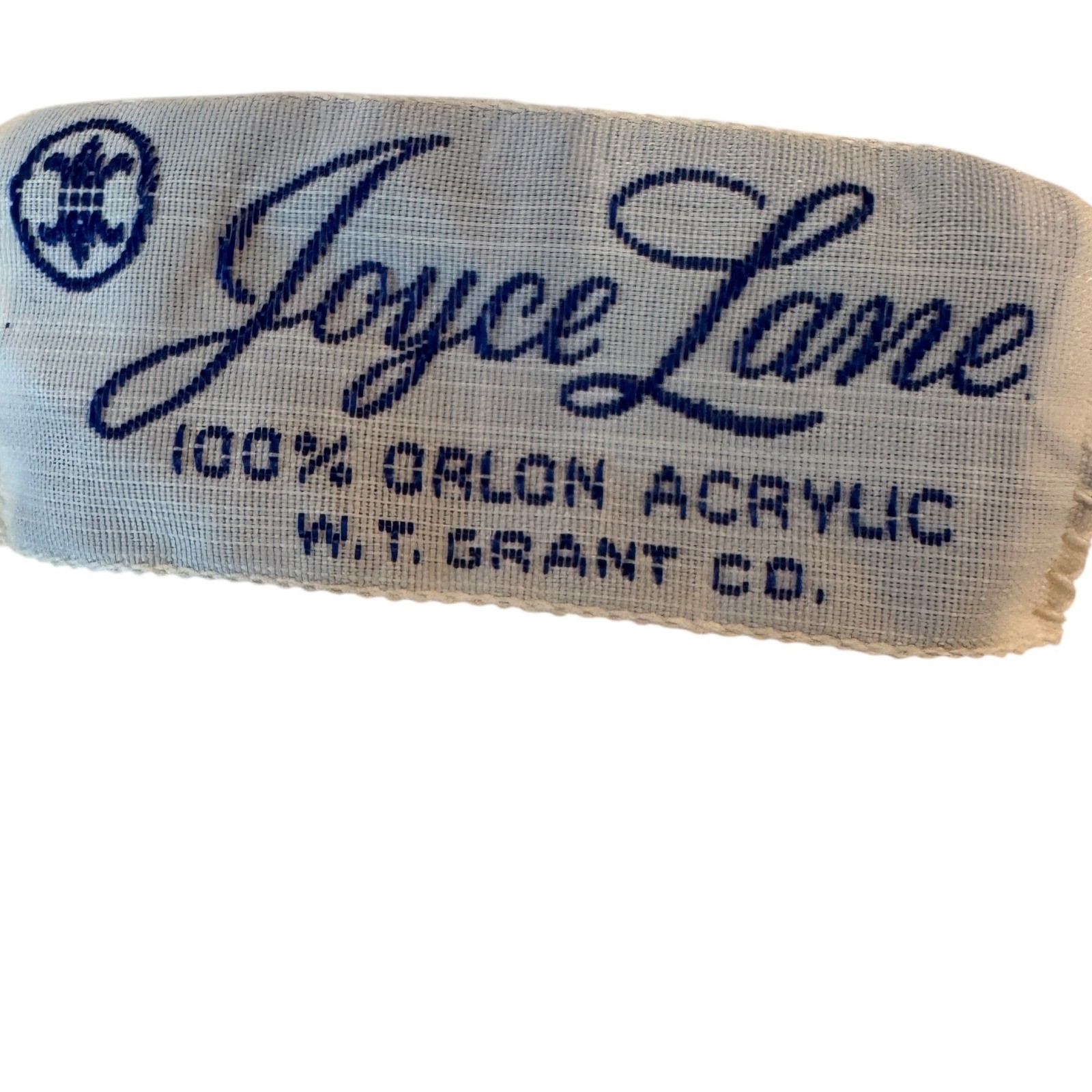 Vintage Joyce Lane White Orlon Acrylic Knit Button Front Cardigan Sweater 70s