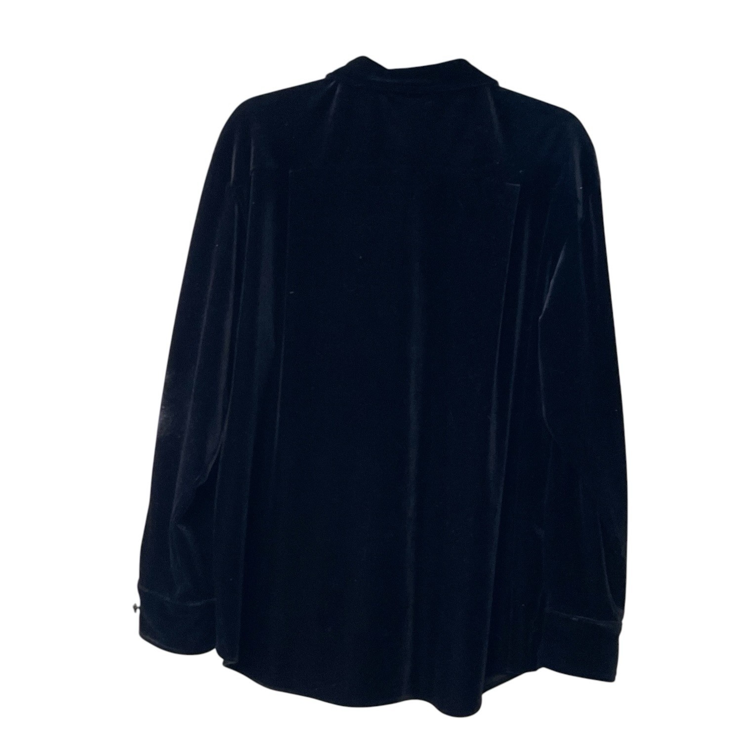 The Disney Store VTG Black Velour Button Down Mickey + Minnie Oversized Jacket S