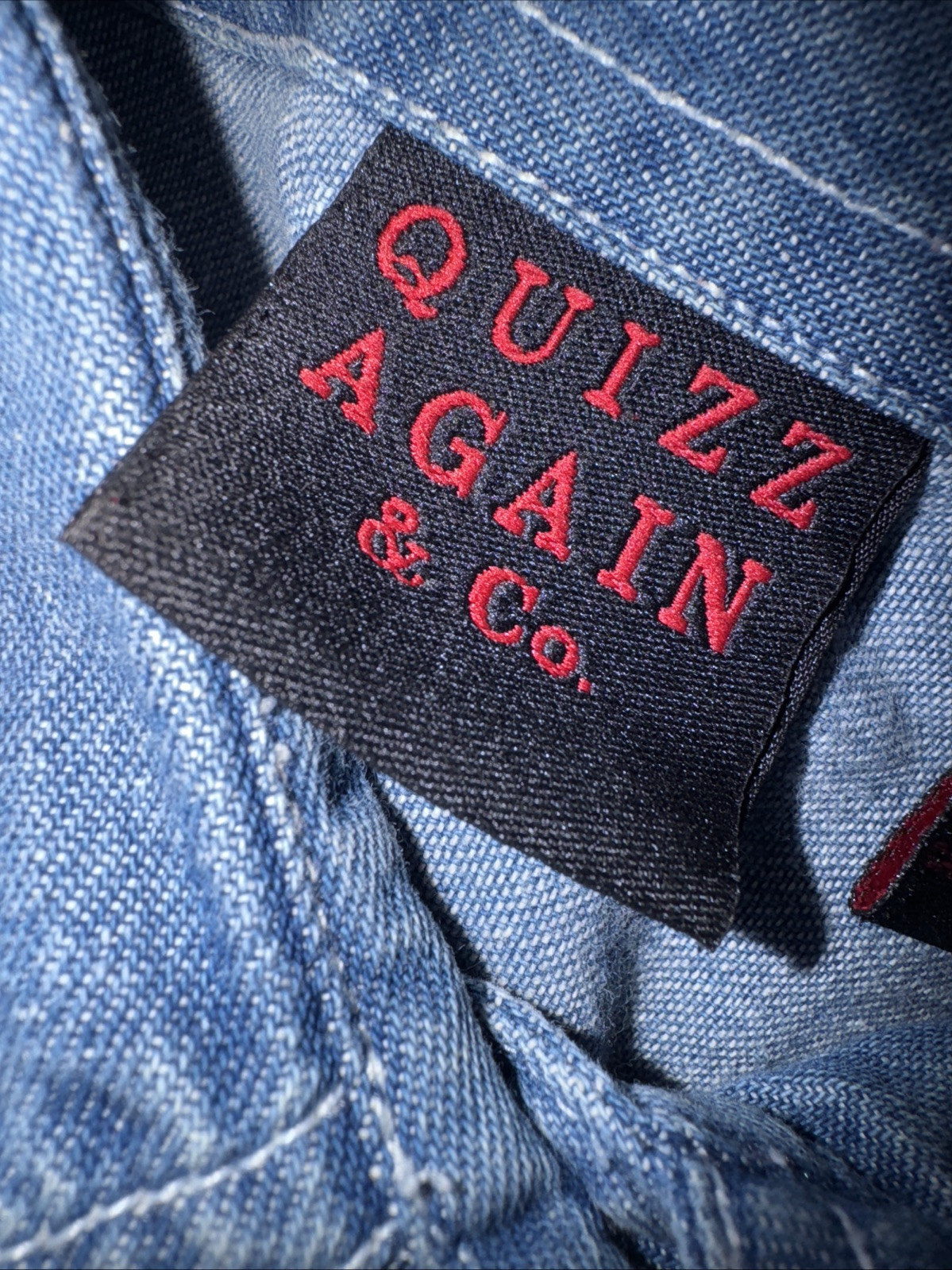 Quizz Again & Co Shirt Women’s Medium Scottie Dog Button Down Teacher Dog Lover