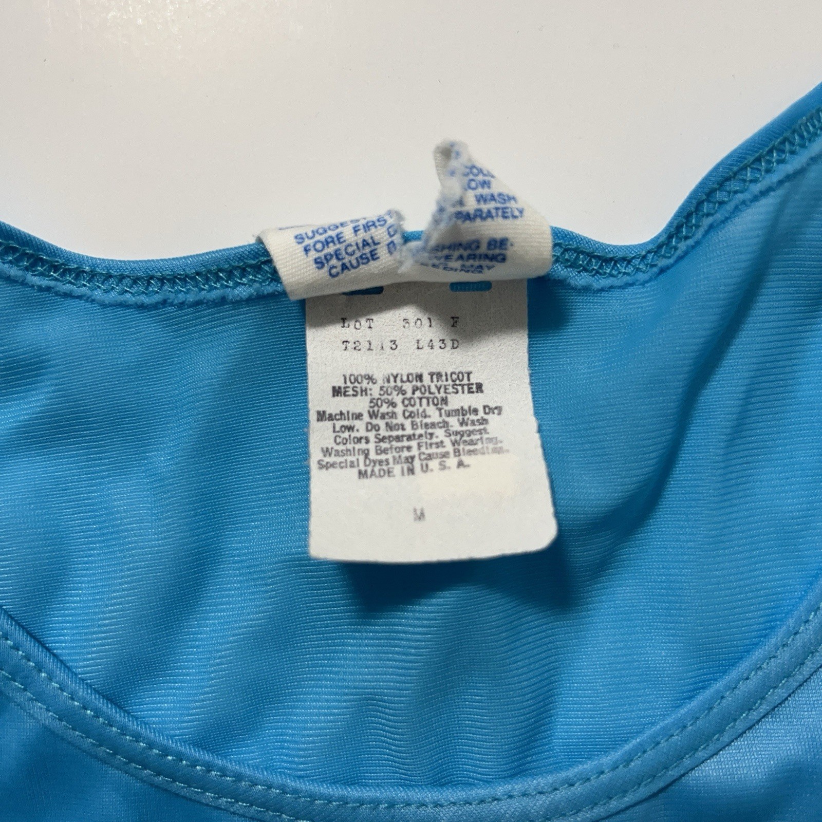 Vintage adidas Women’s Mesh Colorblock Tank Top Blue White Purple Size M 80s USA