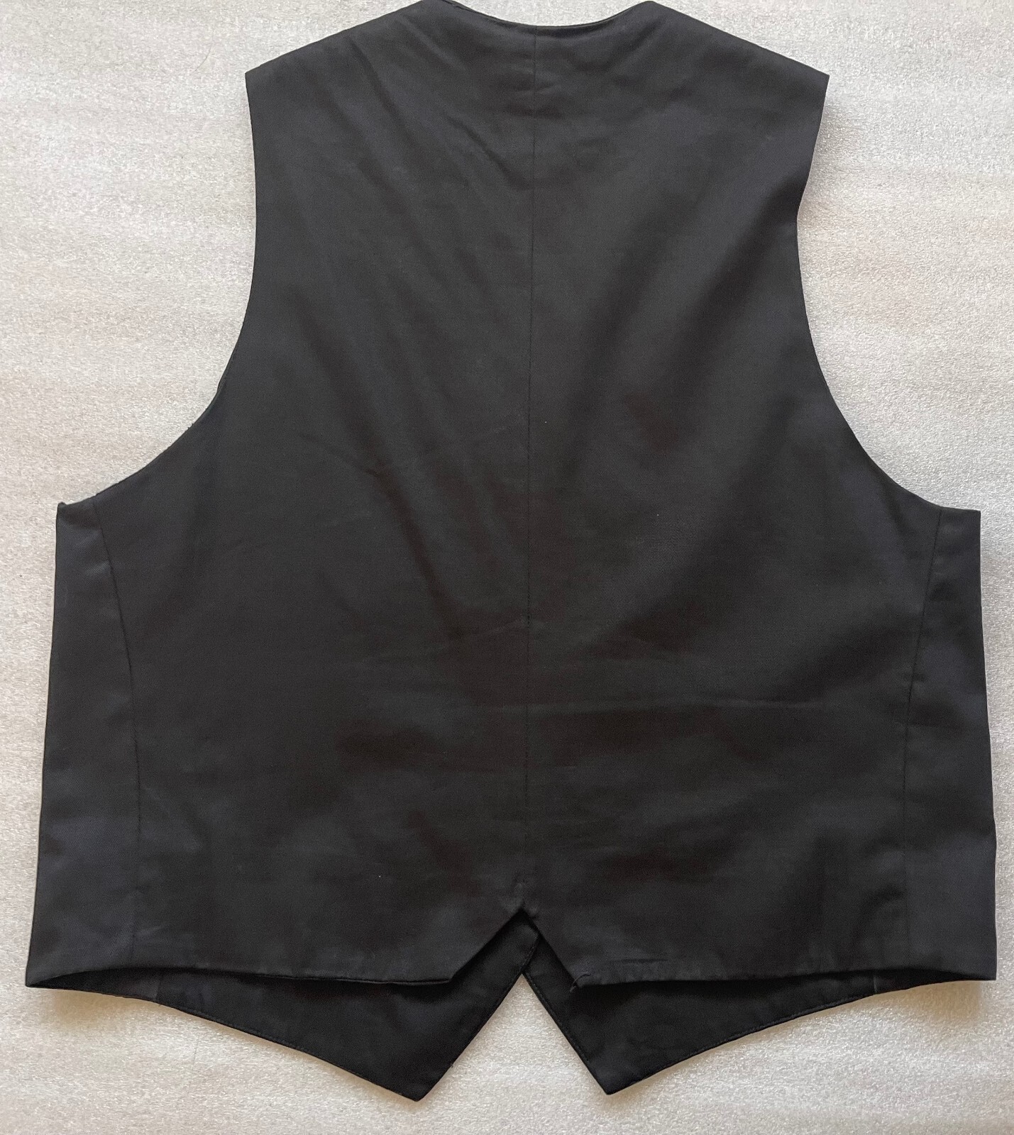 VINTAGE CAROL HORN WORKSHOP, WOMEN’S L, BLACK WESTERN HORSE THEME COTTON VEST