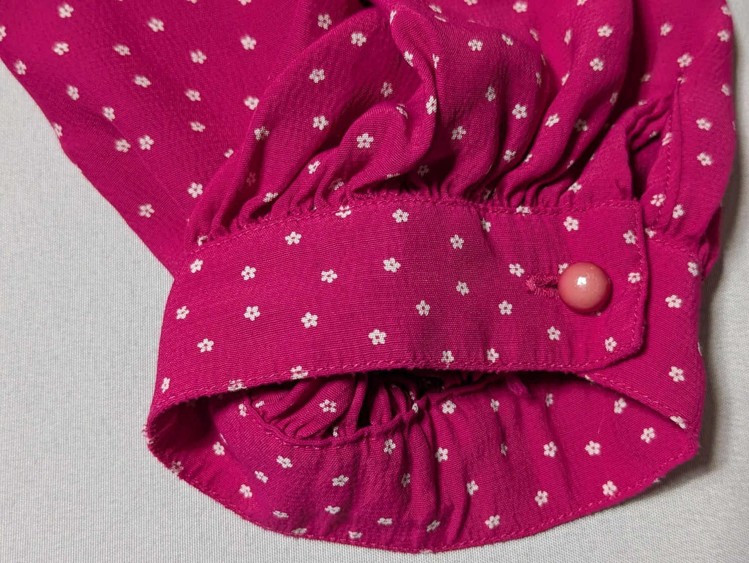 VTG 80s MAGGY LONDON BY JEANNENE BOOHER Pink Floral Polka Dot Dress – Women 6