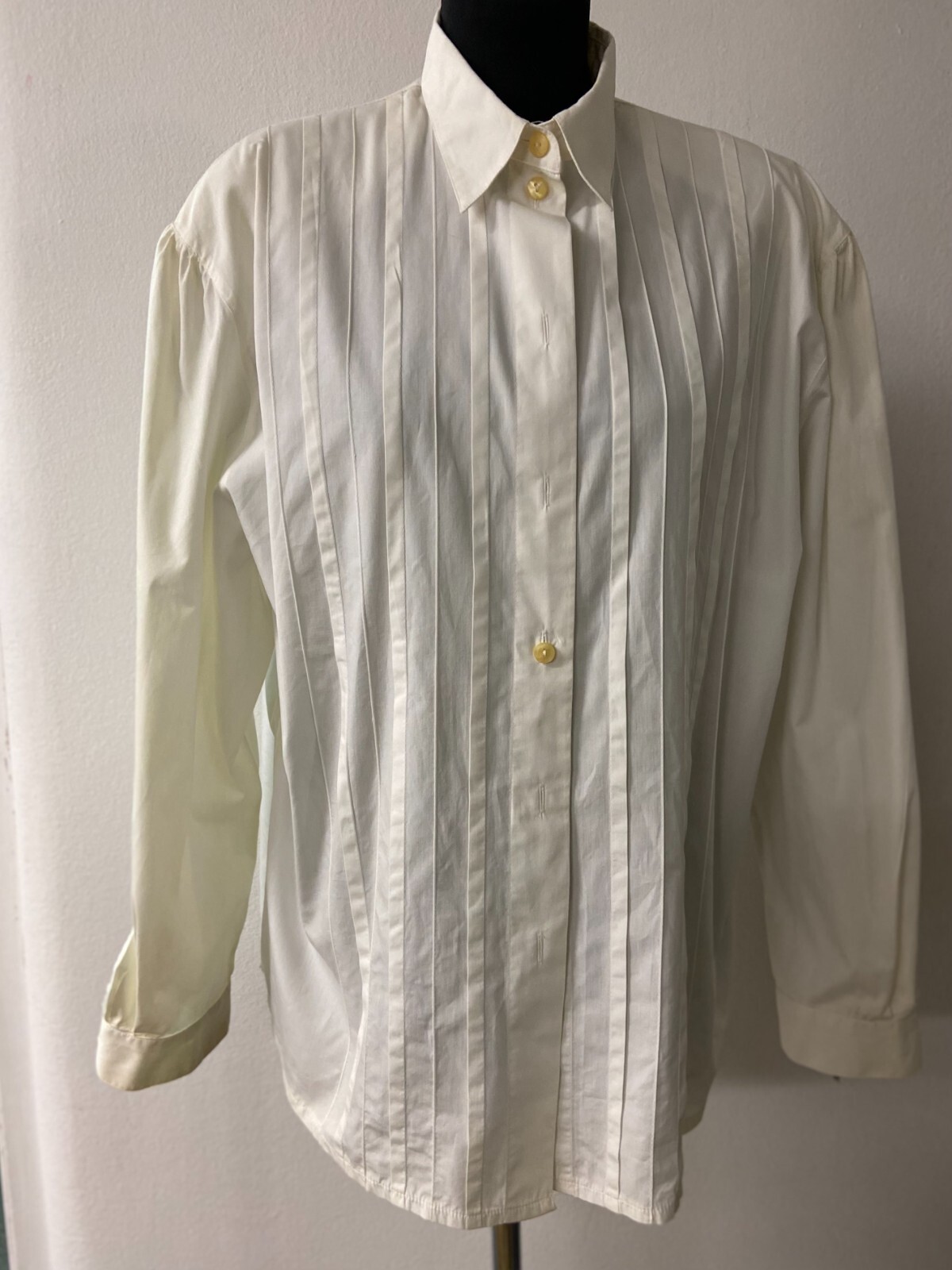 Timeless Vintage 80s Long Sleeved White Shirt by Seidensticker | Size EU 44
