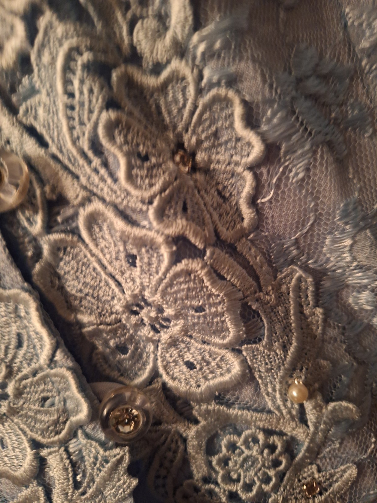 Jody Scott York Blue Brocade Two Piece Suit Mother Of The Bride Or Groom Sz 8 P