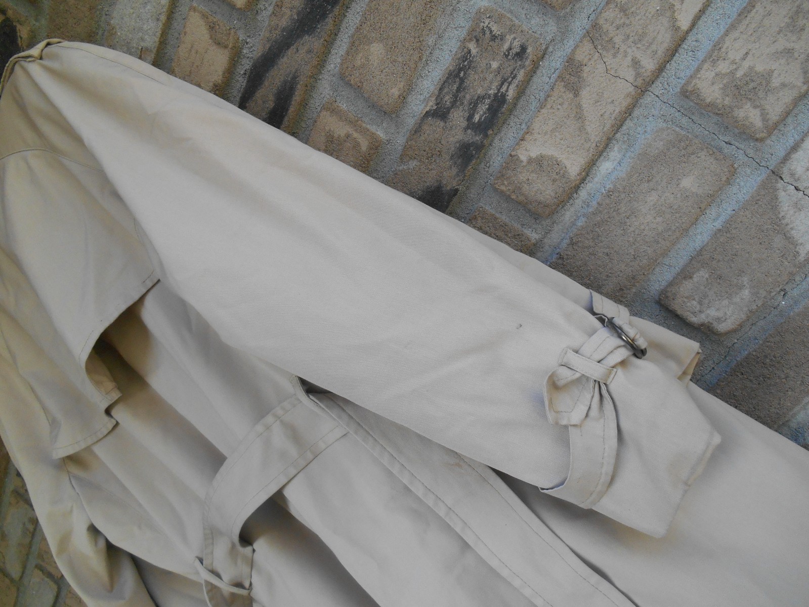 VINTAGE LADIES LONDON FOG MAINCOATS TRENCH COAT WITH ZIPOUT LINER SIZE 14 PETITE