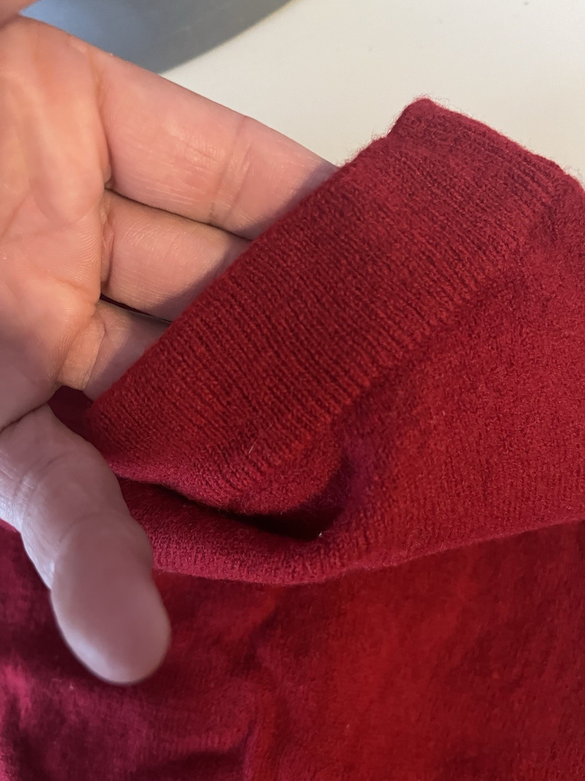 (4) 1950S Red Wool Petite Sweaters Merriwether 2 Sleeveless 2 Off White Sleeves