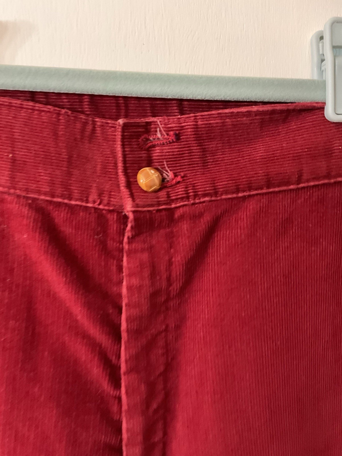 Rare Vintage 1970s Levi’s Corduroy Red Women’s 3 Piece Suit