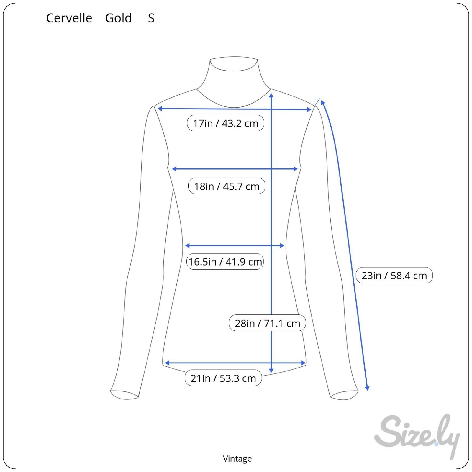 Cervelle Vintage Metallic Gold Mock Neck Shimmer Disco Knit Top S Holiday Glam