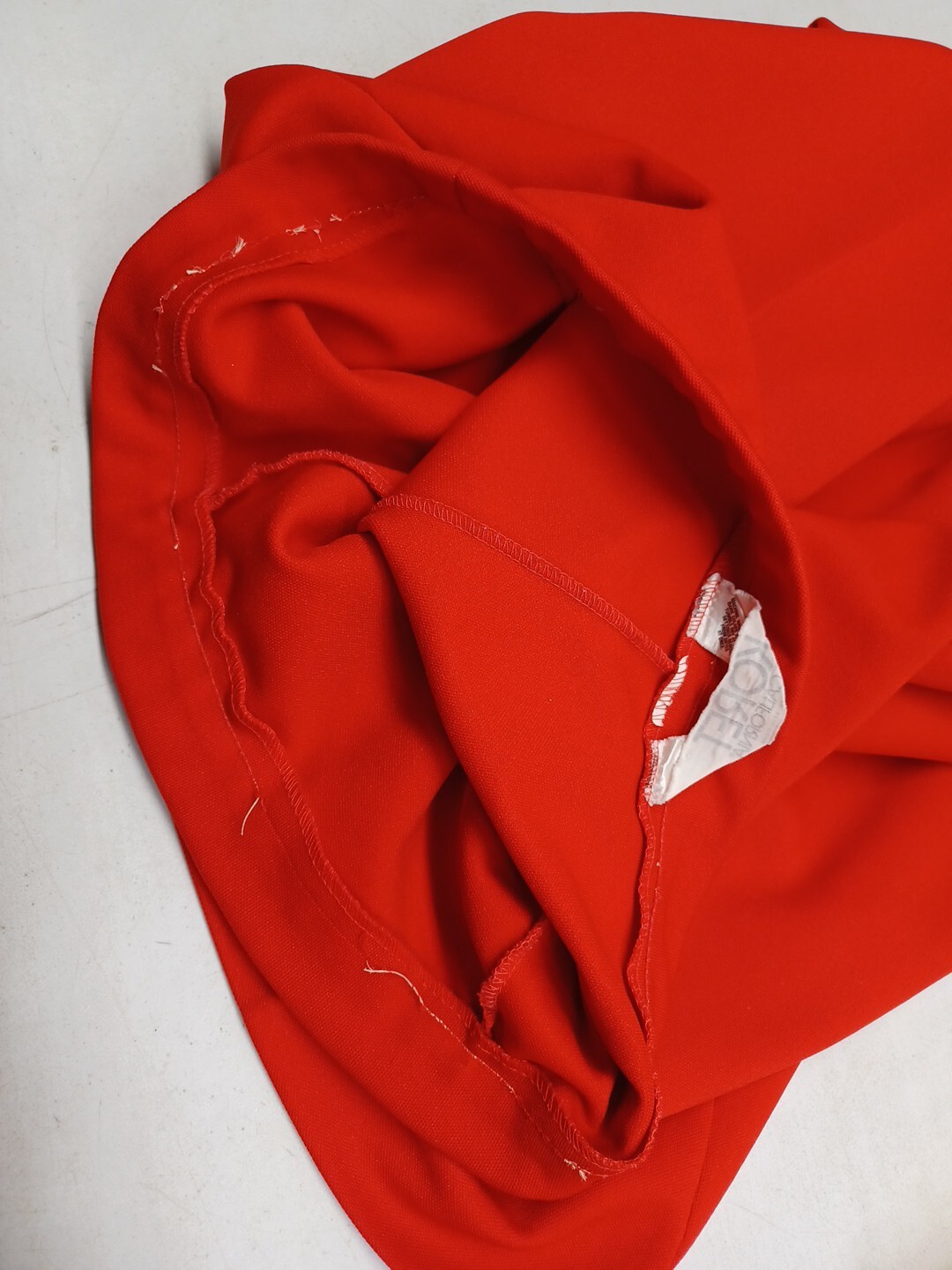 Vtg Women’s Red Koret of California Pants Straight Leg Sz 8 Waist 30″ Inseam 28″