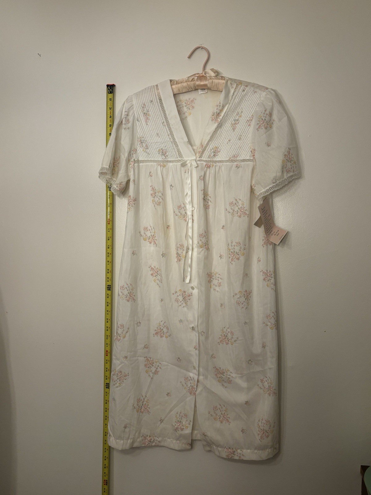 Vintage Barbizon Phyllis Housecoat New w tags Deadstock Blendaire Floral M