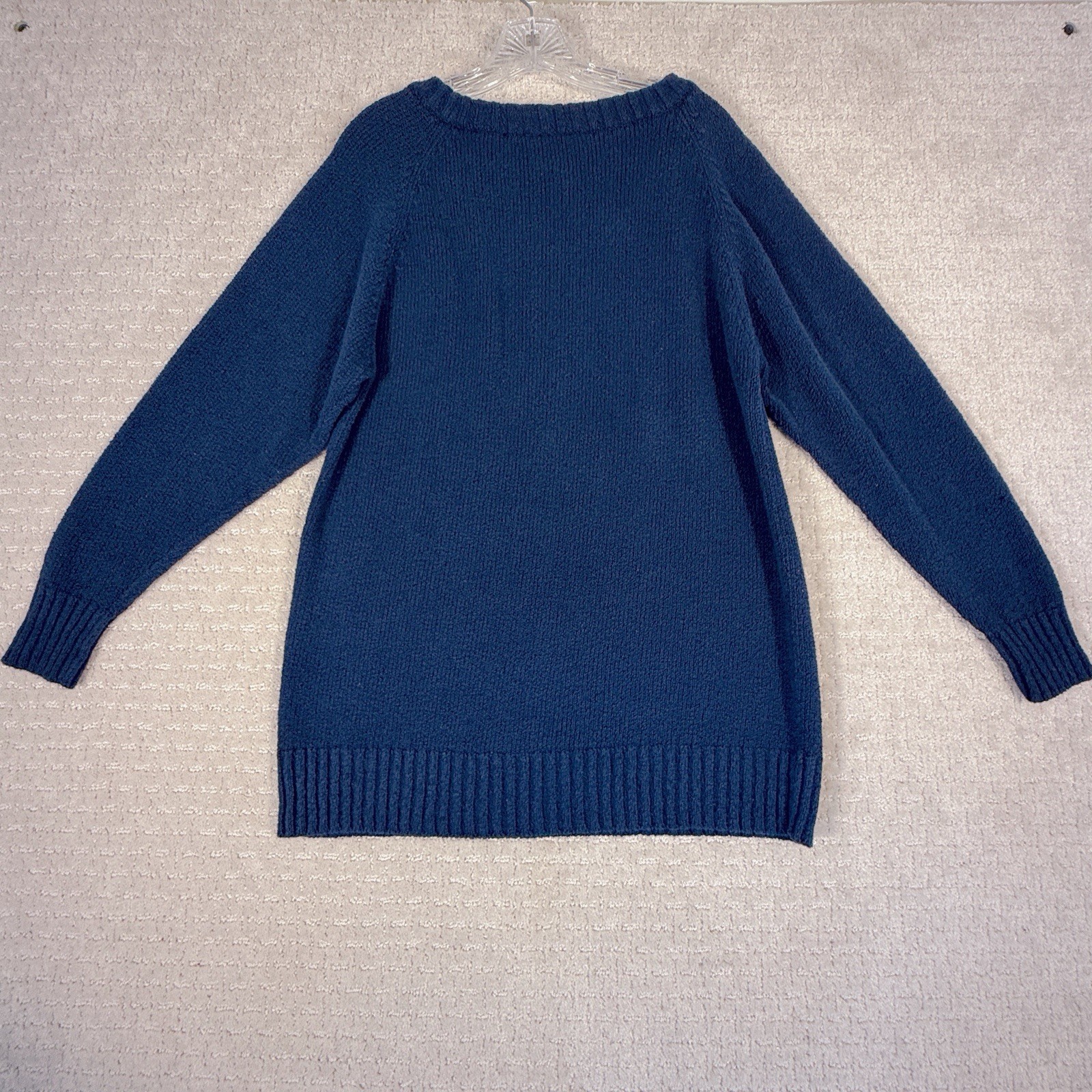 Vintage Clifford & Wills CW Blue Terry Tunic Sweater Sz Large New In Packaging