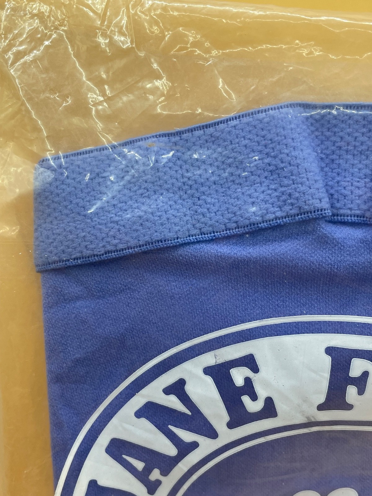 VTG NOS Jane Fonda Workout Seamless Stirrup Tights Size Medium in Periwinkle