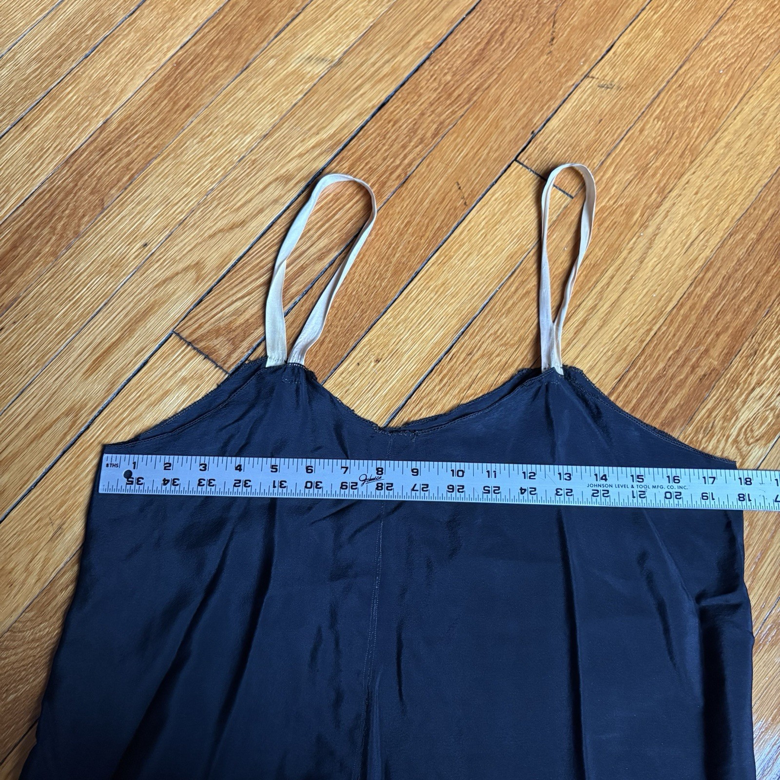 Vintage 1930s Black Chiffon Dress And Slip Tiered Sheer Mermaid Hem