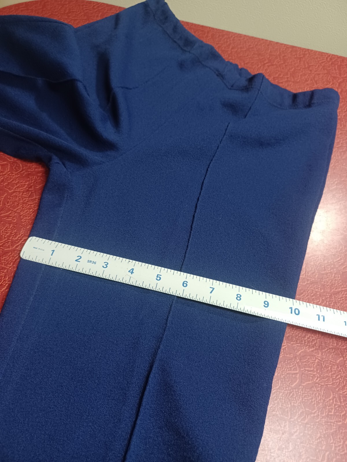 True VTG Mid-century 1960s 1970s Polyester Pant Suit Mod MCM Groovy S/M 60s 70s
