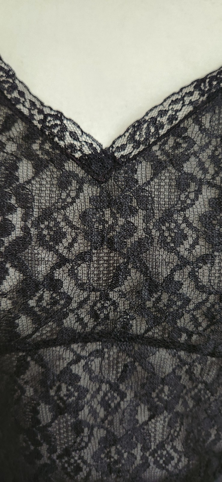 True vintage 1950s ST.MICHAEL black lace & nylon slip 38 B/28 W great condition