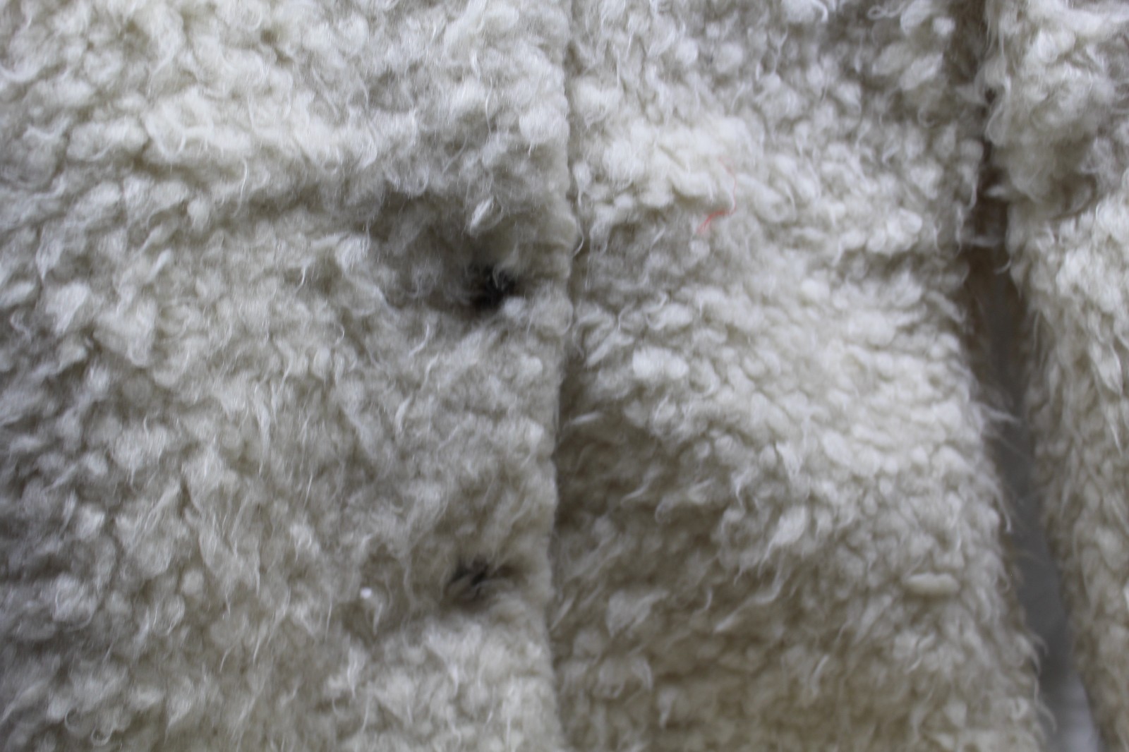 1970s Mongolian Curly Lamb Shearling Fur Coat, XS 4-6