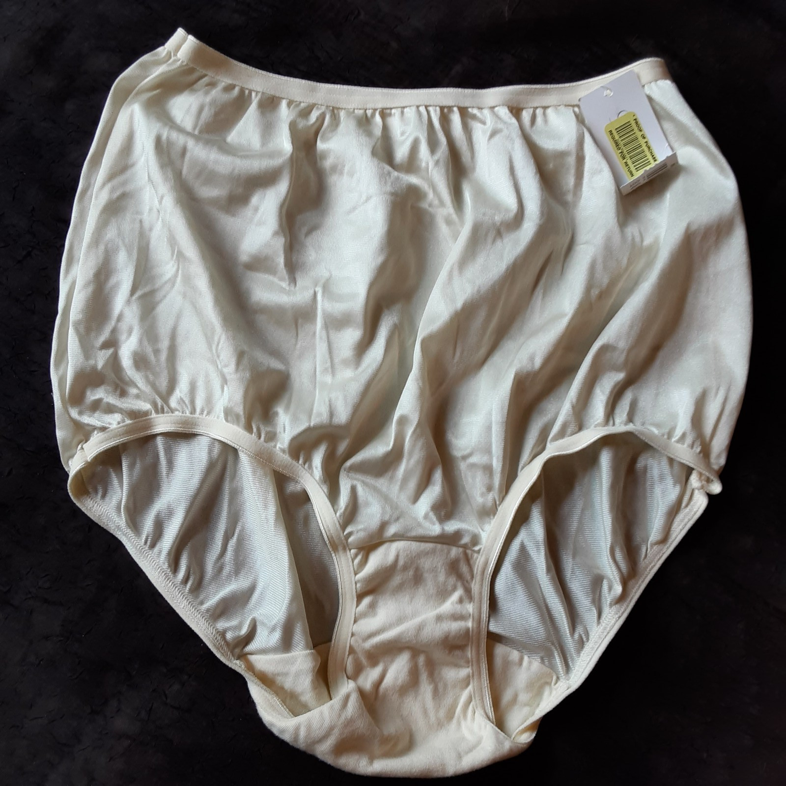 Cotillion Nylon Granny Panties Size 6 – Lot of 3 Pair NWT Cotton Gusset Briefs