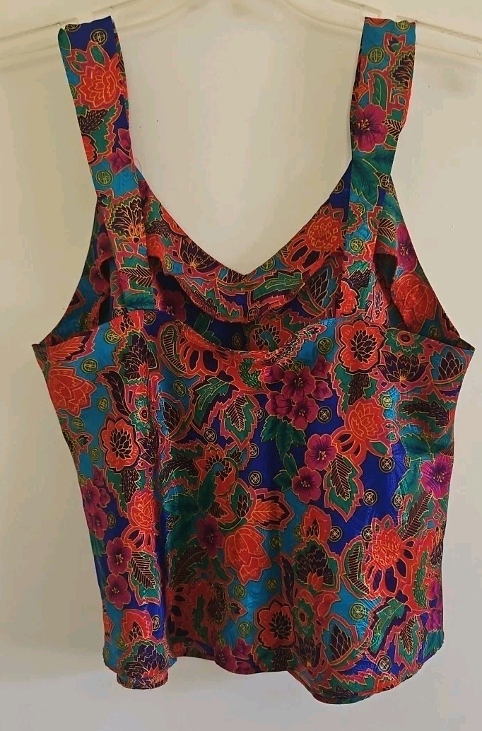 Vintage Inner Most 3 pc Short Robe and Short Set Floral in Women’s size M