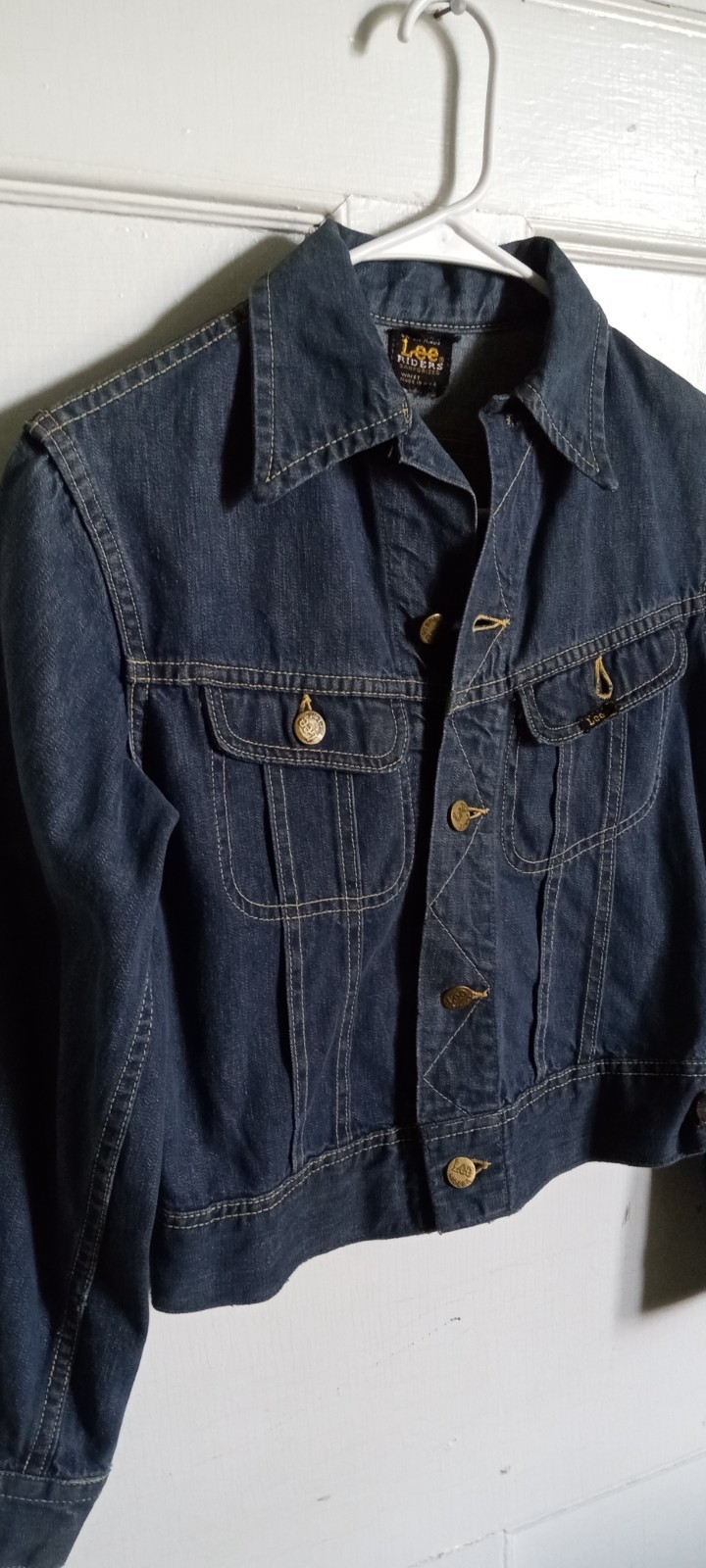 XS Woman’s OR Large Youth True Vintage 60s Lee Riders Sanforized Denim Jacket