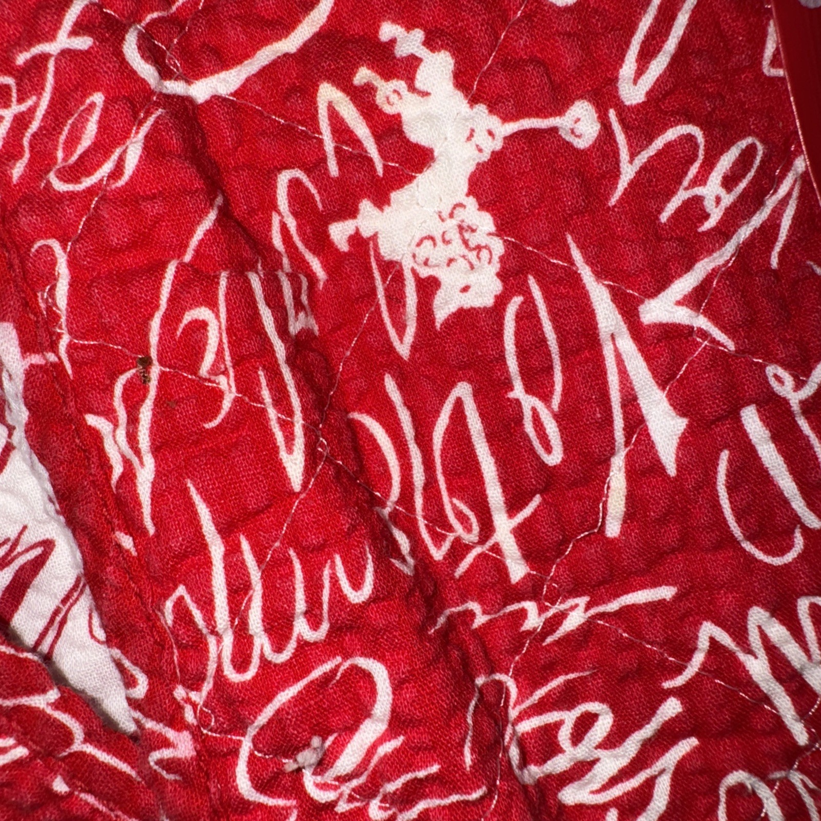 Vintage Red, White Rothley Quilted Jacket 1960’s Or 1970’s???