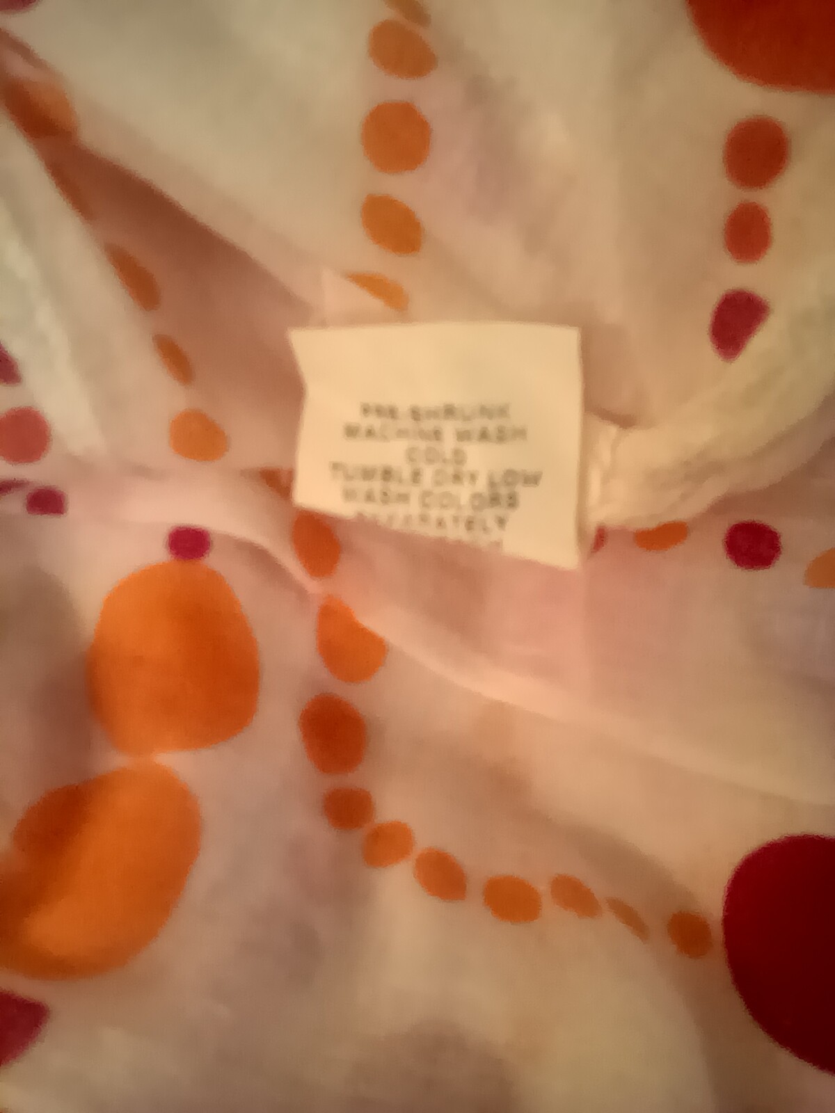 Lot of 2 Vtg Tops multicolor City Lights & coral Deb brand Small