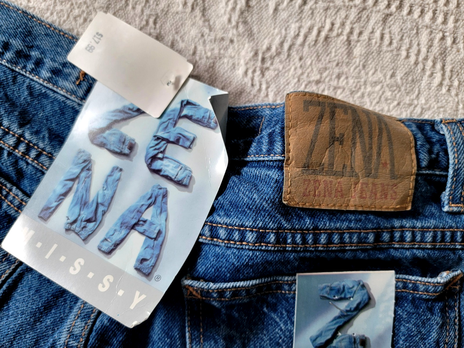 Vintage ZENA Sapphire Denim Jean Shorts Size Missy 18 Mom Grandmacore 80s 90s