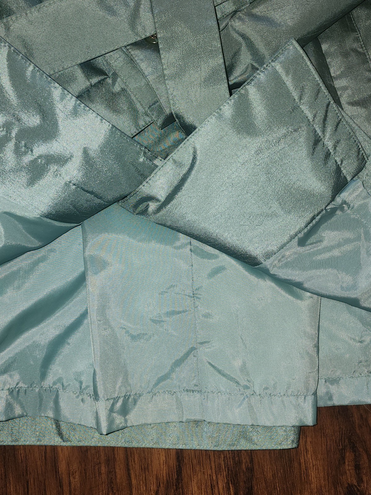 Vintage Mariel Trench Coat 80s 90s Green Jacket Size Small
