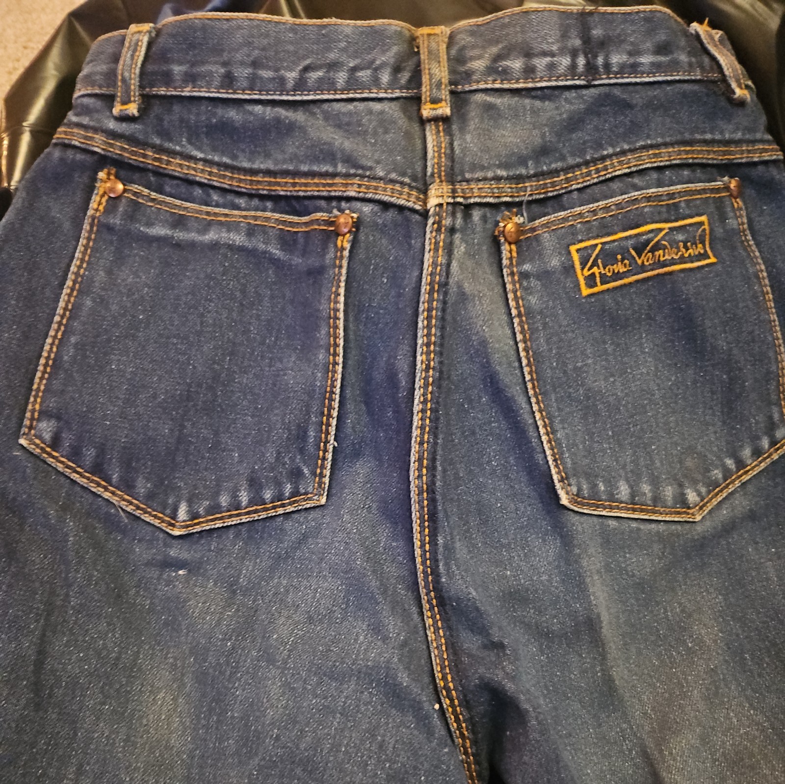 Gloria Vanderbilt For Murjani VINTAGE Staight Leg Jeans 10 Fit Small