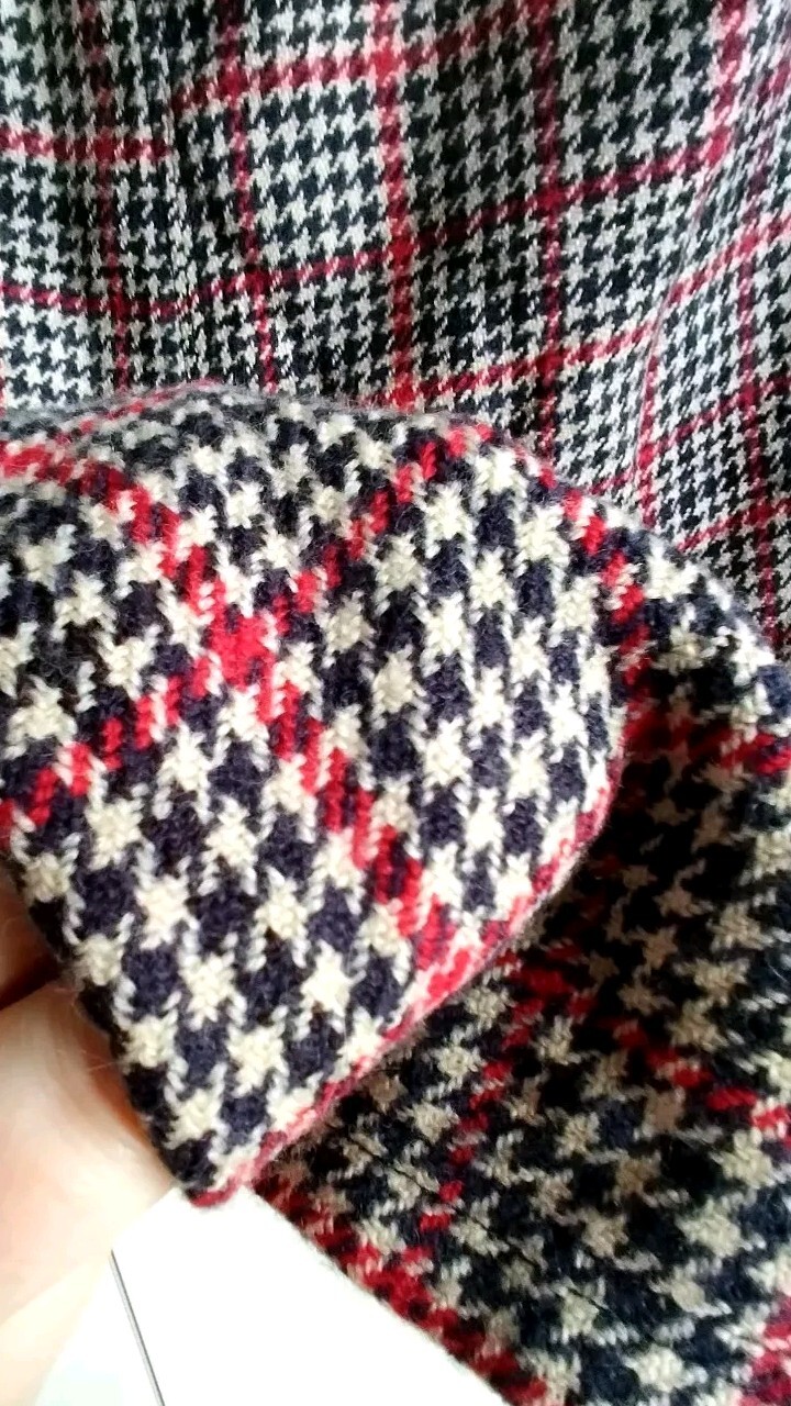 Vintage handmade woman’s wool and acrylic pants