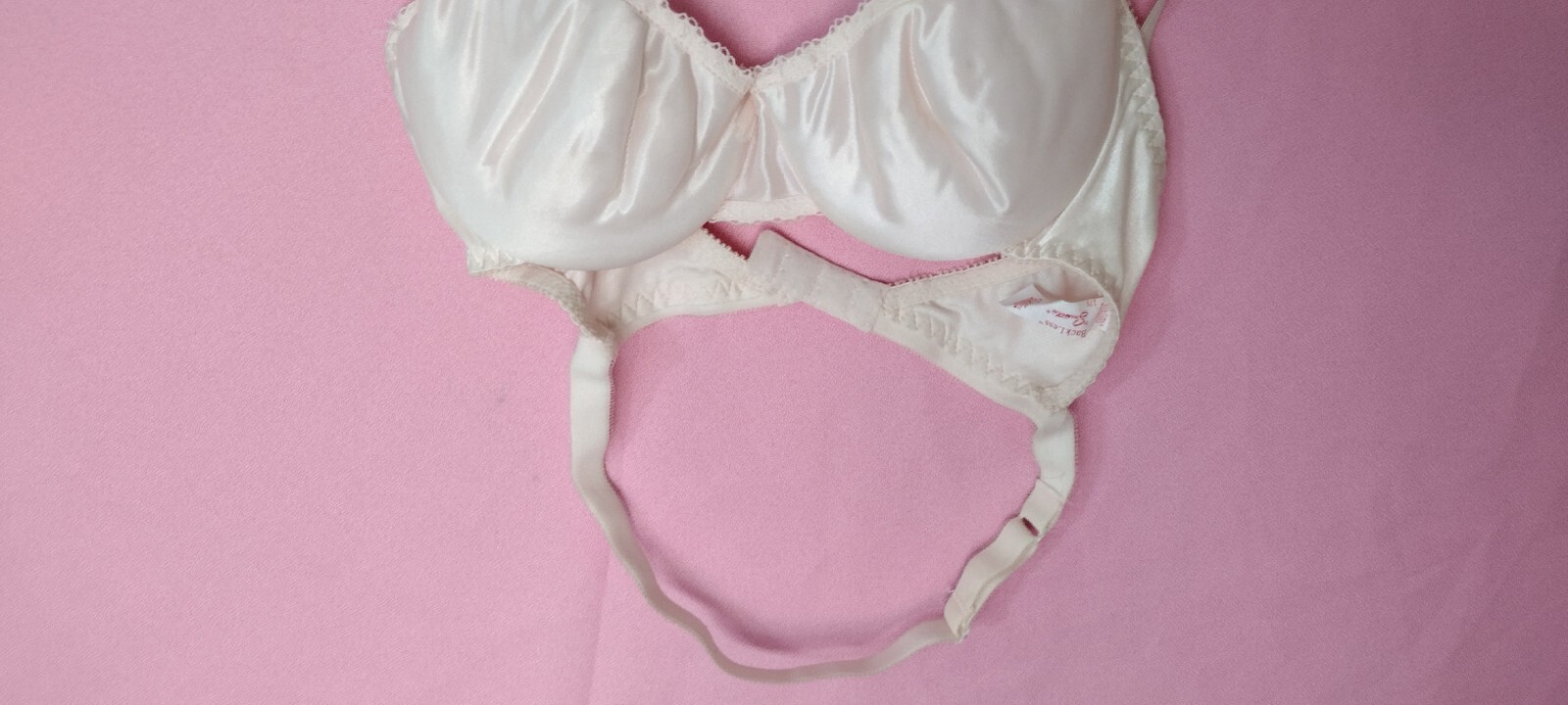80’s vtg BACKLESS by SMOOTHIE BLUSH UW multiway FOAM PADDED bra 34B