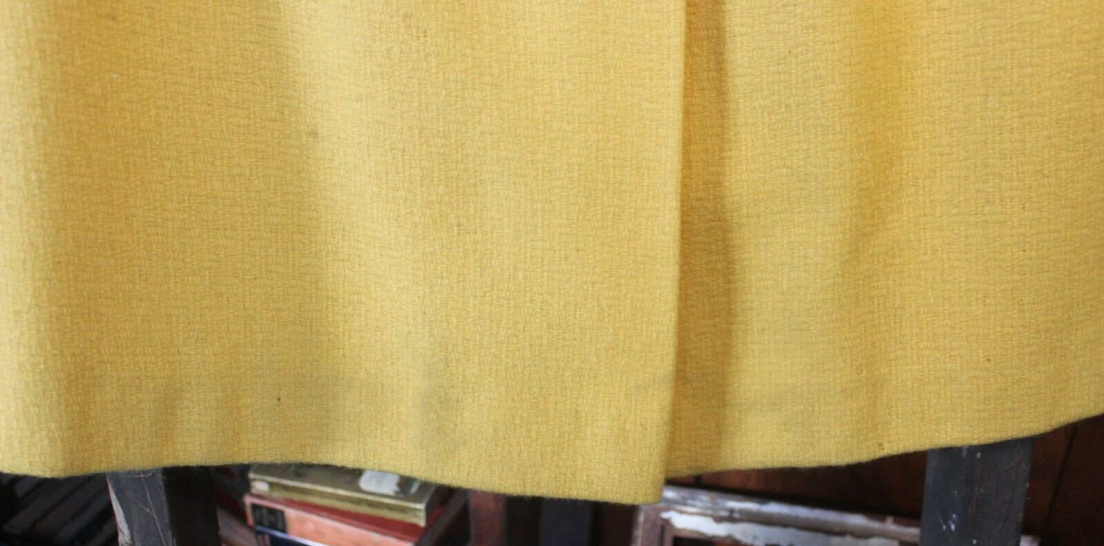 Vintage 1950’s 1/2 Sleeve Yellow Tweed Women’s Coat Youthcraft Teen / Adult