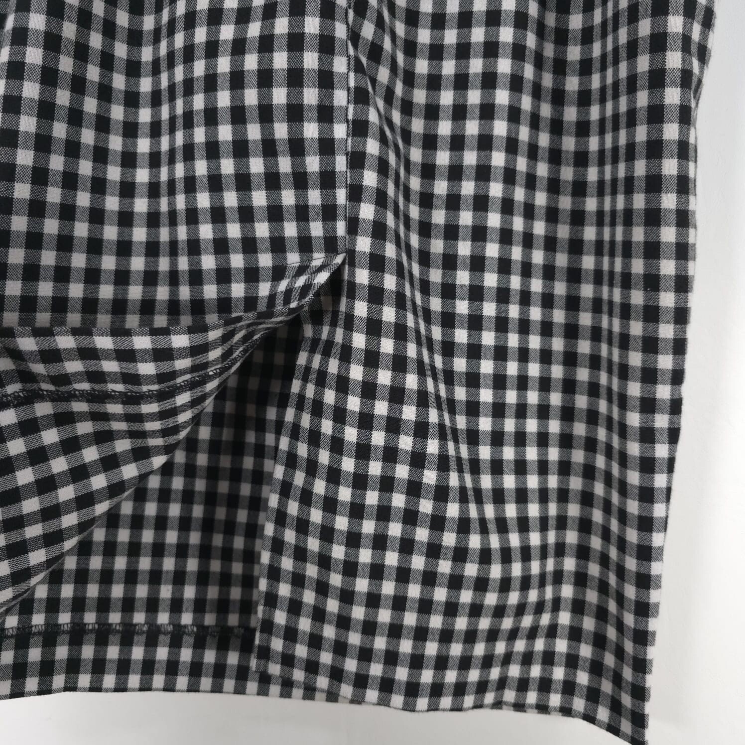 GLAMOUR BUNNY Jacky 60s Jacky Pencil Dress Gingham Back Slit Chic Bow Size XS