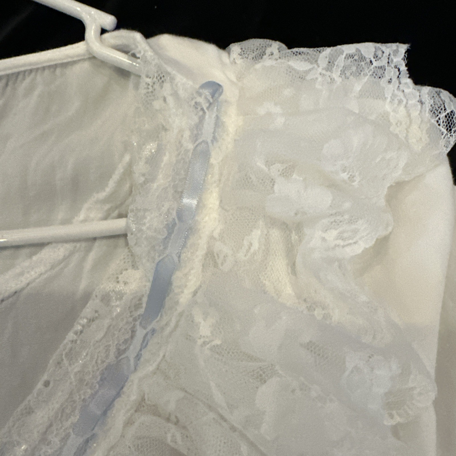 Women NIGHTGOWN 2x Romantic Cottage Core, wedding fabulous lace