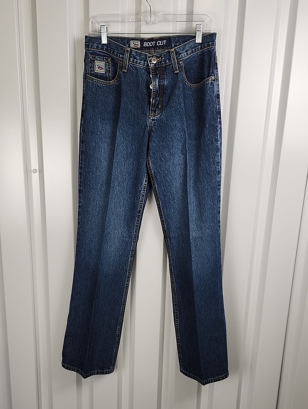 Cruel Girl Vintage Women’s Bootcut Jeans Size 9 Regular Button Fly Western Dark