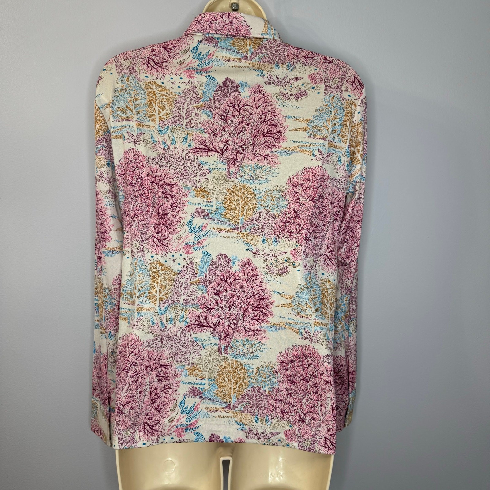 Helen Sue Vintage 80’s Button Down Pointed Collar Women’s L
