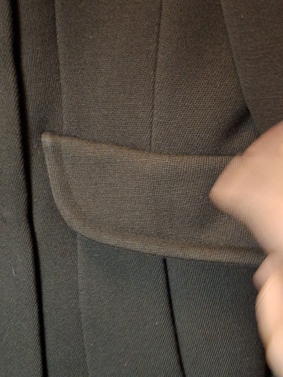 VTG 60’s Forstmann Stevens Fabric Women’s Brown Doublebreasted Wool Heavy Coat