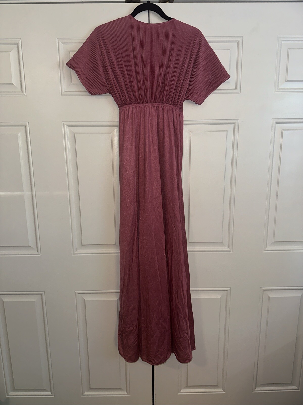 Vintage Maidenform Dreamwear Nightgown Robe Set Size Small Full Sweep Gown Pink