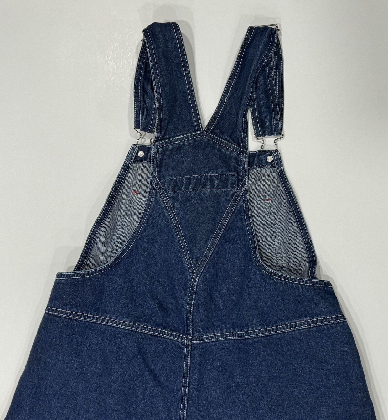 Vintage Crest Jeans Brand Women’s Overalls 1990s Farm Denim Size Large L