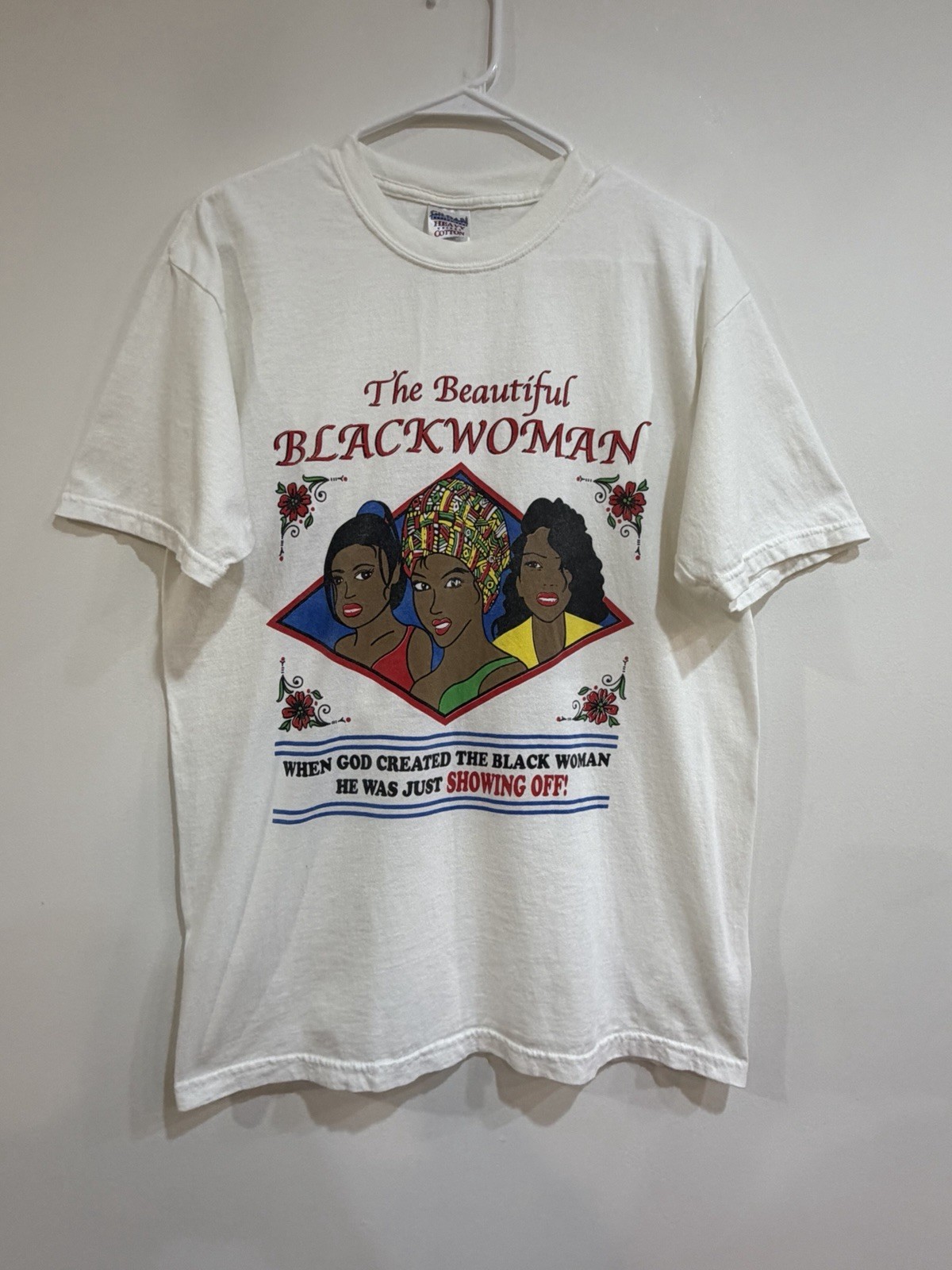 RARE Vintage 90s The Beautiful Black Woman When God Made Black Women Size Medium