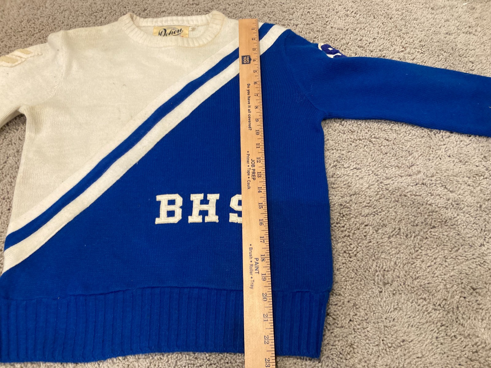 Vintage Dehen Varsity Spirit Fashions Cheerleader Sweater Size Medium BHS