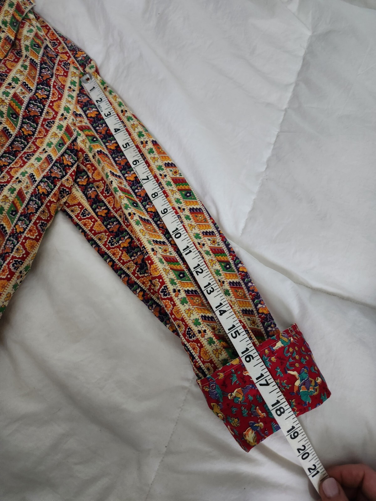 Vintage 70s Beene Bazaar Shirt Size 12
