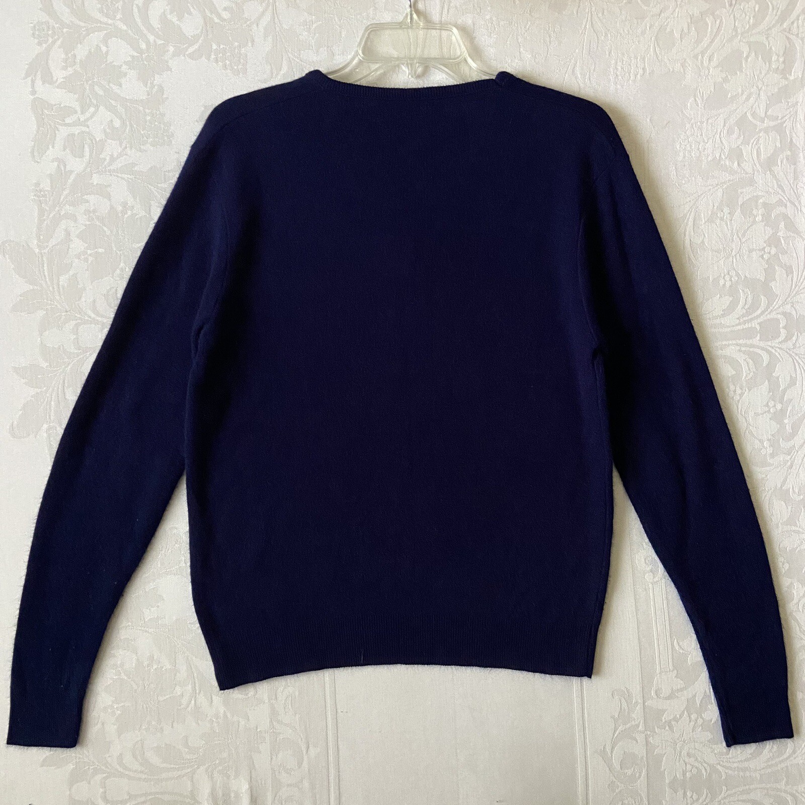 Vintage Sears Sportswear Sweater Blue Long Sleeve Women M Chest 39 Length 25 Y2K