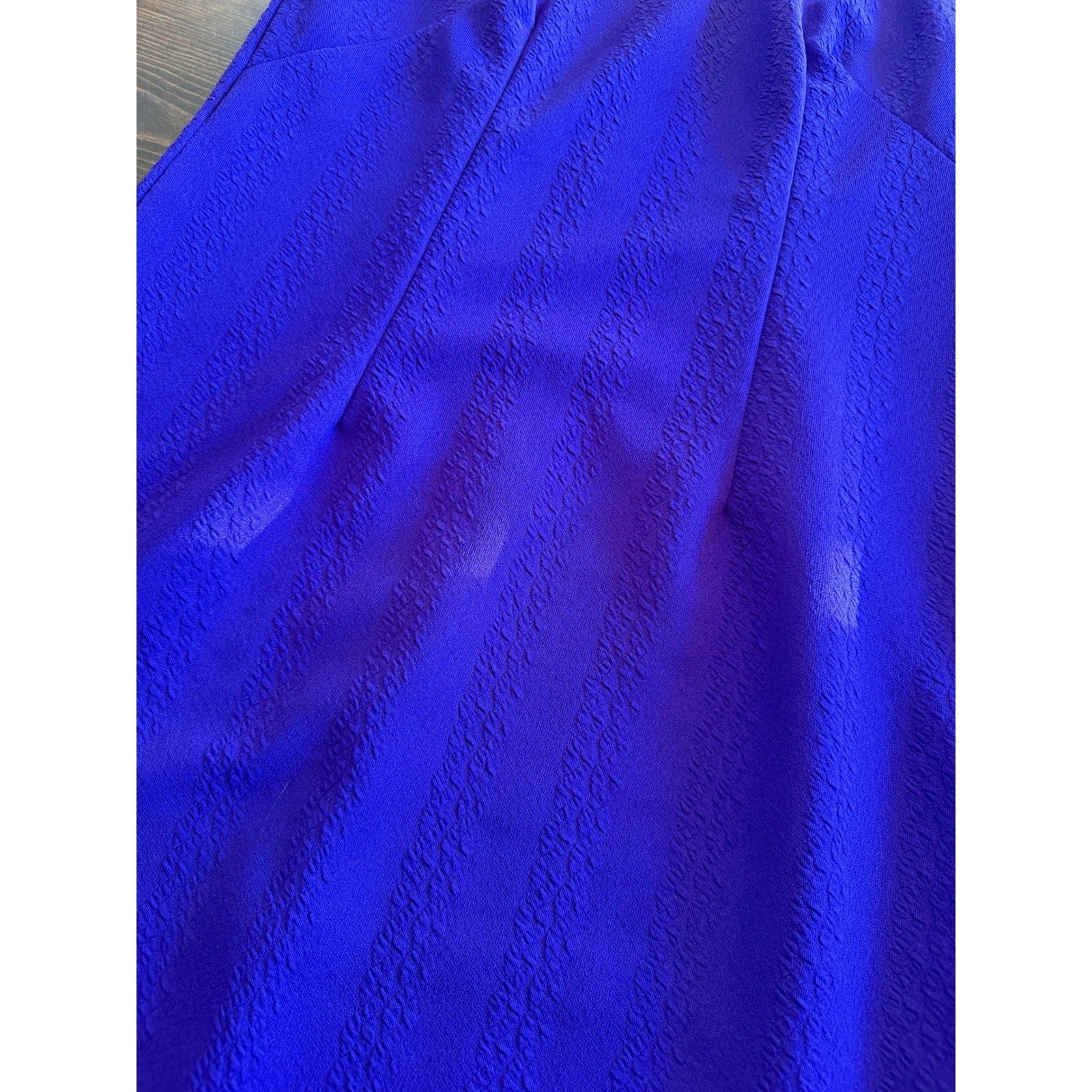 VTG Purple Textured Sleeveless Maxi Dress Jewel Neck Column Gown Homemade