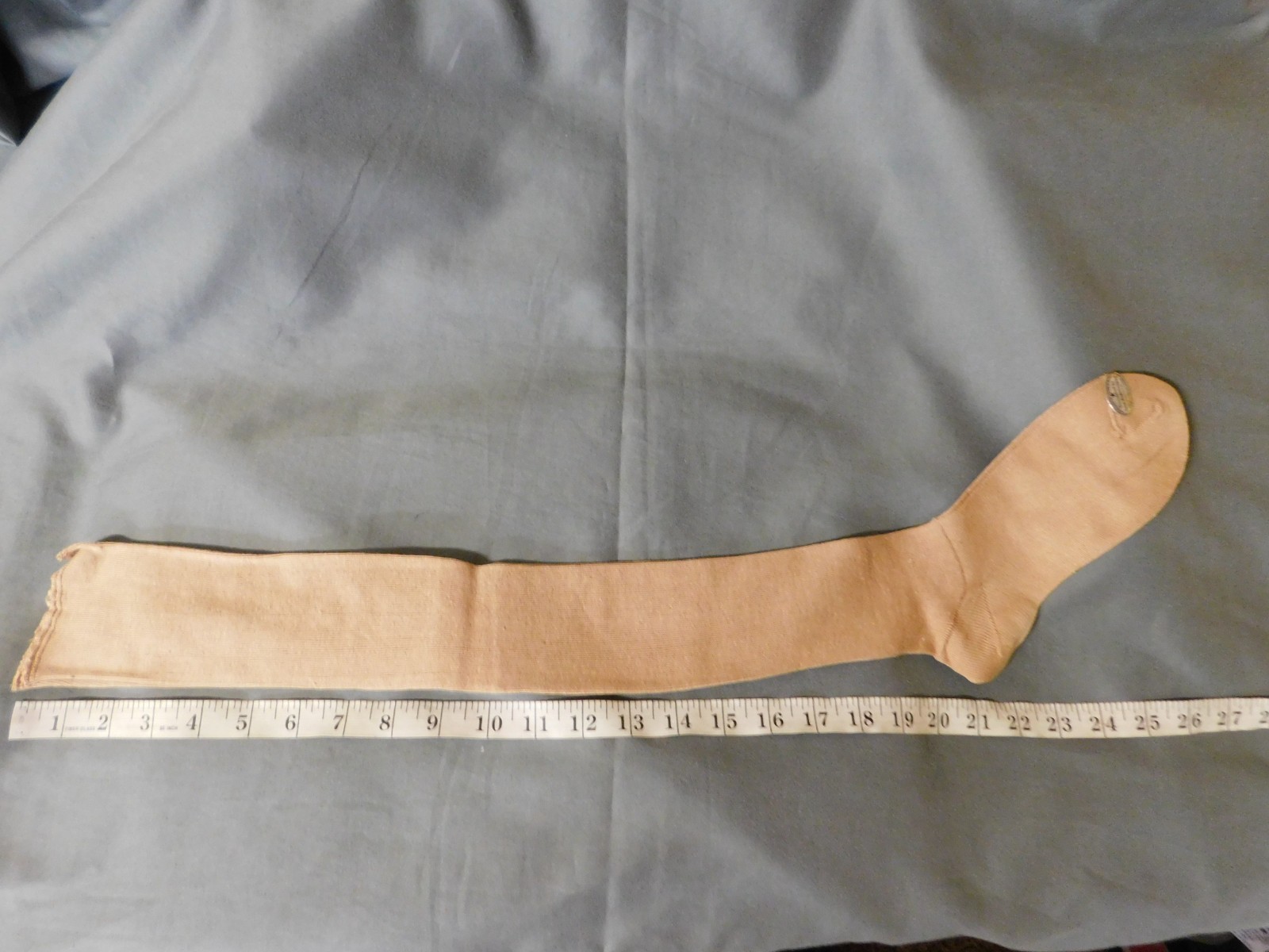 Vintage TRIMFIT Cotton Stockings Size 8 1940’s Tan NWT #14