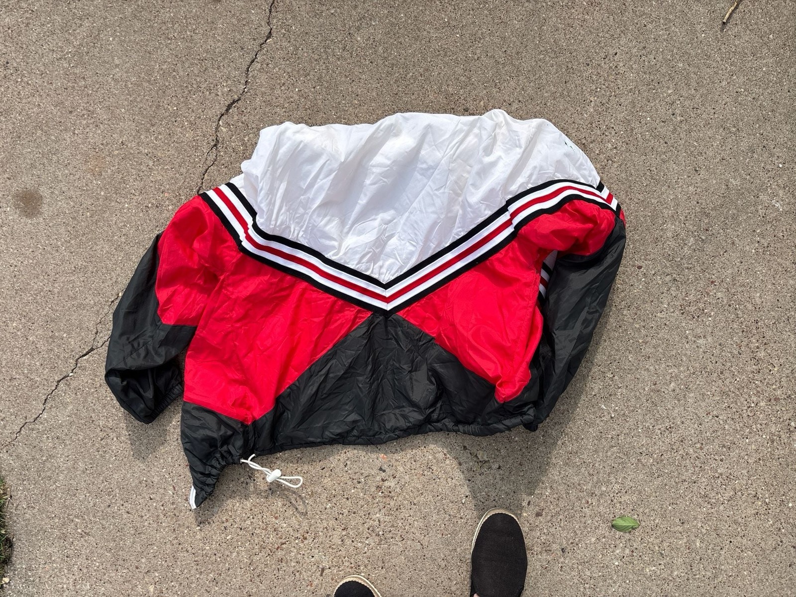 Ba2: Vintage 1996 Varsity Spirit Fashions EHS Cheerleader Windbreaker Jacket