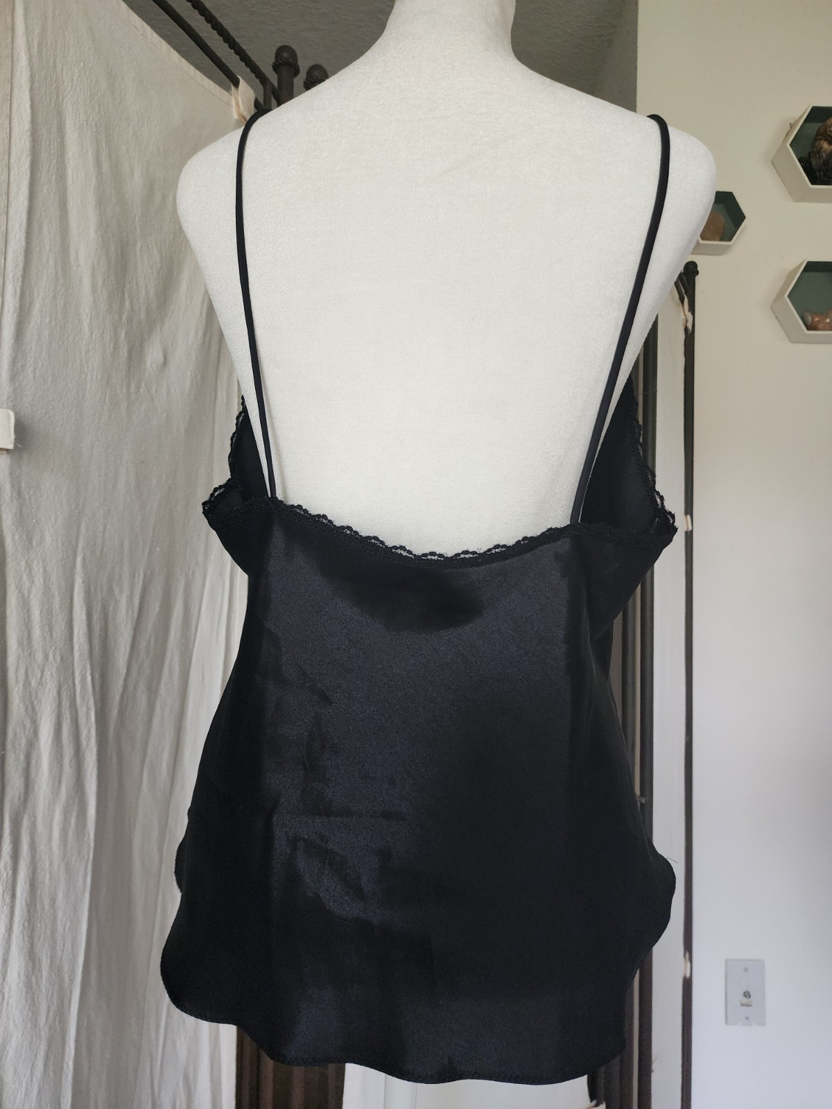 US Vintage Lot 3 Lace Camisoles 1 SEARS 1 JCPENNY 1 Unbranded 38″ Large EVC