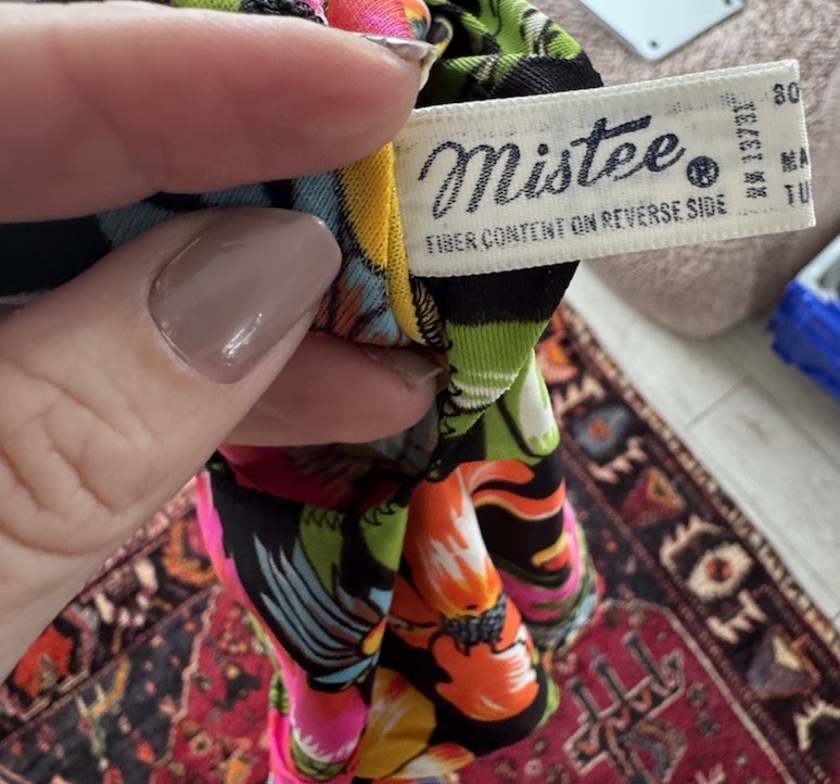 Vintage Mistee Floral Maxi Dress With Matching Jacket Long Awesome Size Small