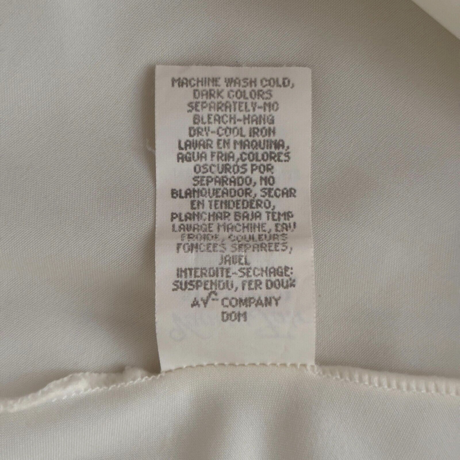Vintage Vanity Fair Ivory Full Dress Slip 34 Classic Simple Elegance Grannycore